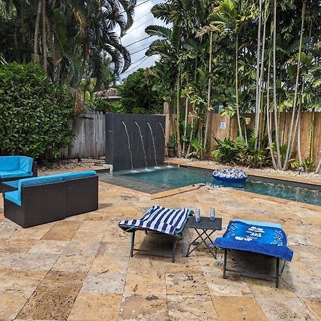 Las Olas Oasis: Heated Salt Water Pool Retreat Fort Lauderdale Exterior photo
