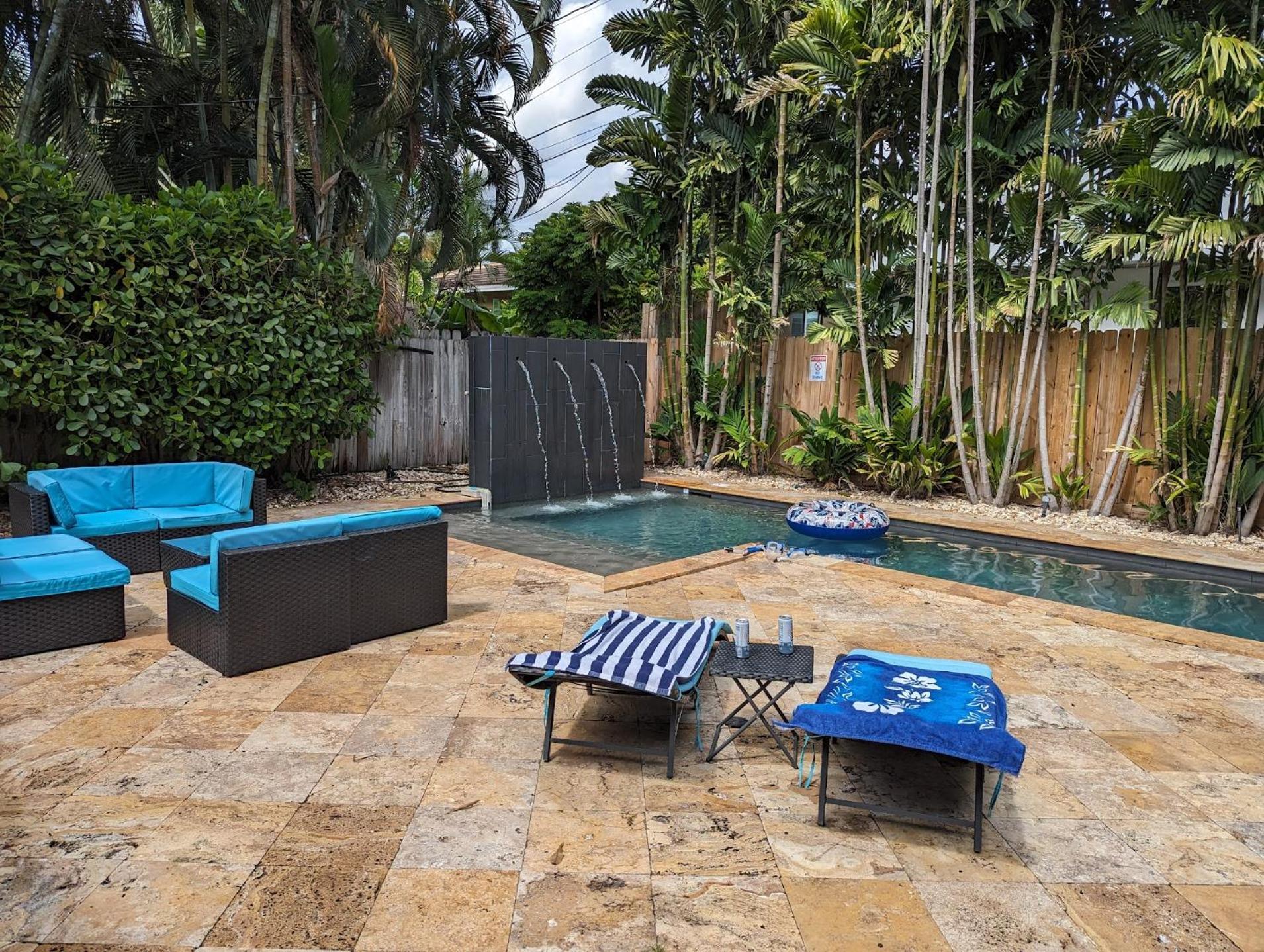 Las Olas Oasis: Heated Salt Water Pool Retreat Fort Lauderdale Exterior photo